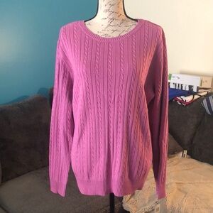 NWT Izod Cable Knit Sweater, size 1X